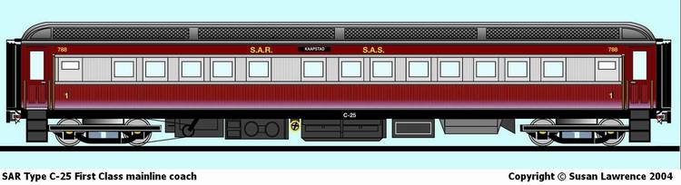 SAR Type C-25 First Class mainline coach