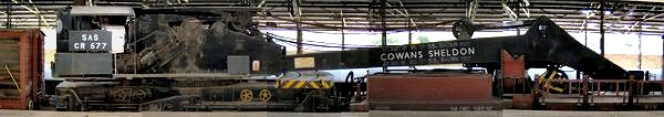 Cowans Sheldon Steam Breakdown Crane SAS CR 577 - Photo Andrew Johnson 2006 North West Transport Museum