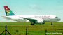 Airbus A-319-131 ZS-SFJ  SAA taxiing to holding position runway 11.  Photo © Robert Adams