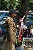 Laying of wreaths, Aloe White Ensign Shellhole, Walmer, Port Elizabeth. Remembrance Day - 11th November 2007