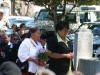 Laying of wreaths, Aloe White Ensign Shellhole, Walmer, Port Elizabeth. Remembrance Day Service 11th November 2007