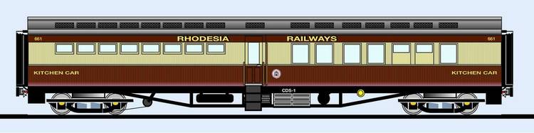 RR Type CDS-1 Mainline Kitchen and Staff Car